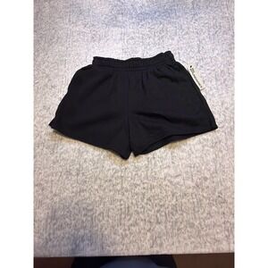 No Boundaries Womens Black Fleece Shorts size XXS Lounge Athleisure Casual NWT